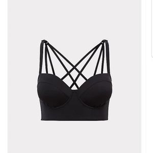 NWT Size 2 Torrid Vixen bikini top